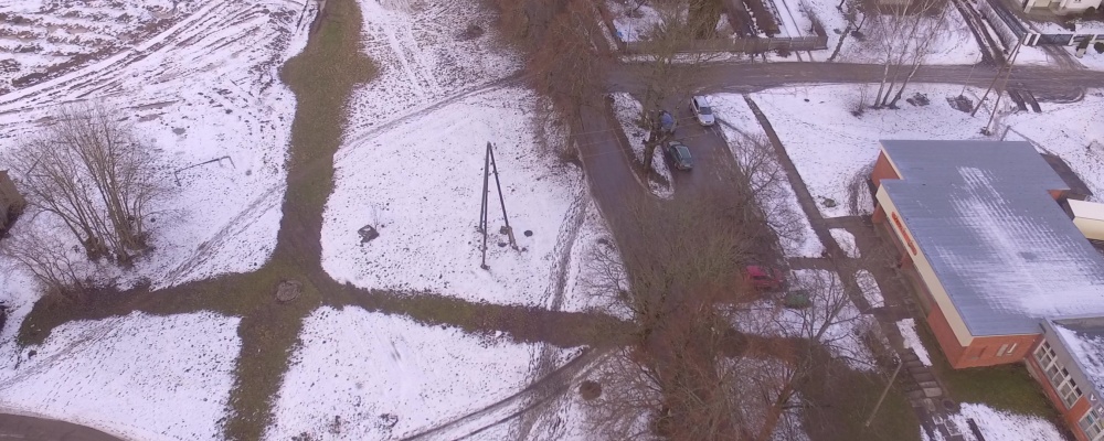 Siltumtrasi Priedainē apseko ar dronu