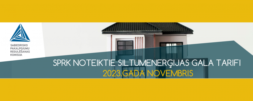 Aktuālie siltumenerģijas tarifi Latvijā novembrī