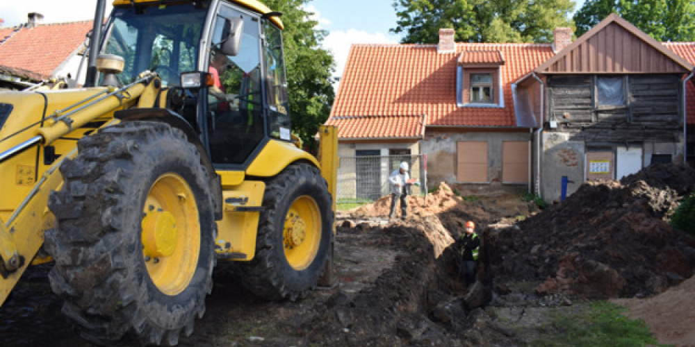 Vecās mājas pieslēgs centralizētajai siltumapgādei