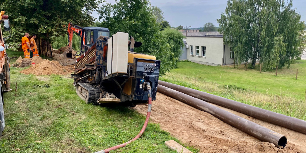 Saudzējot kokus, ar jaunām metodēm ierīko siltumtrases