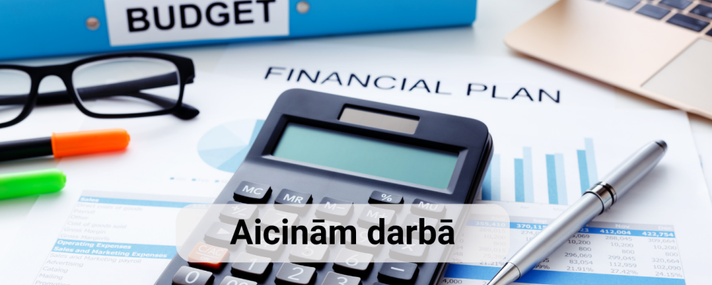 Vakance - Finanšu nodaļas vadītājs/-a / finanšu direktors/-e