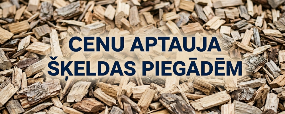Uzaicinājums cenu aptaujai šķeldas piegādēm septembrī