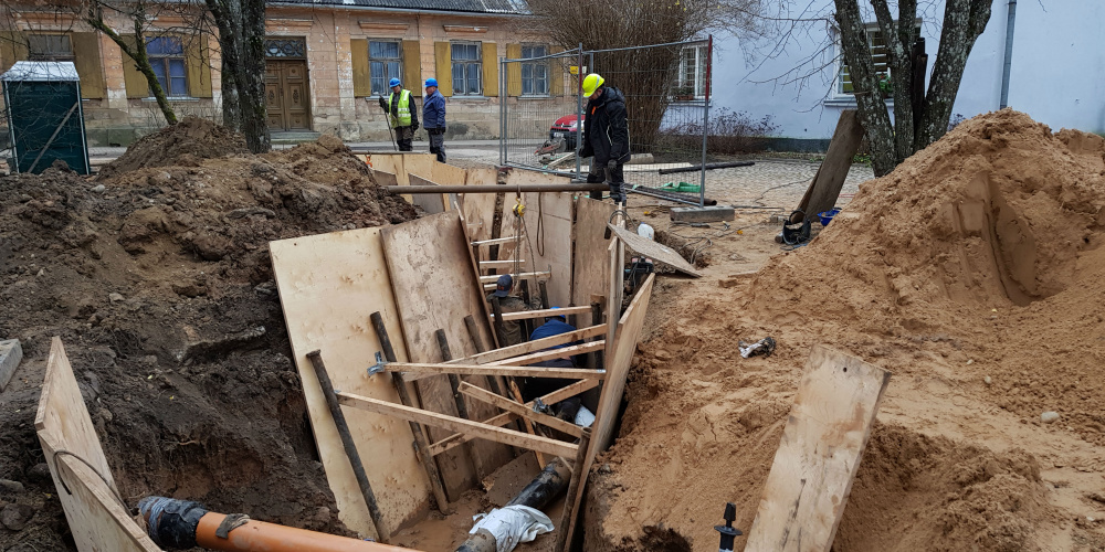 Par paveiktajiem un plānotajiem darbiem