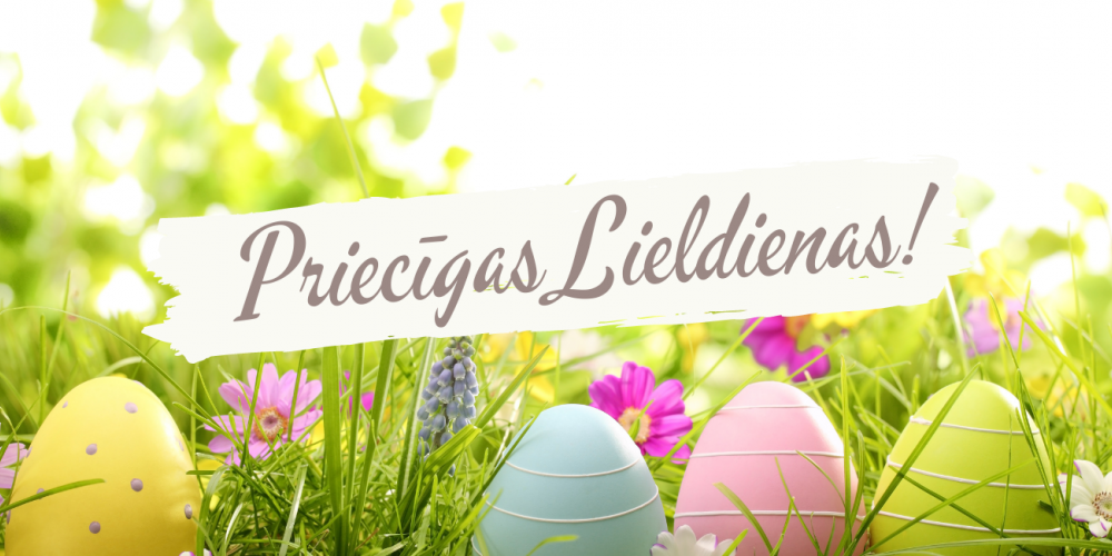 Lai Lieldienās silti un priecīgi Jūsmājās!